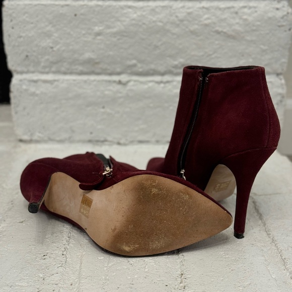 ShoeMint Booties Burgundy - Picture 7 of 7